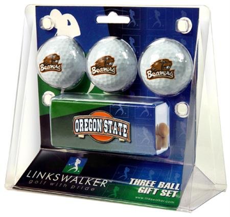 Oregon State Beavers Osu Ncaa Slider Hat Clip 3 Golf Ball Gift Packs