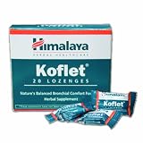 Himalaya Herbal Healthcare Koflet, Bronchial Comfort, 20 lozenges