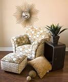 Metro Chair and Tuffet by Glenna Jean