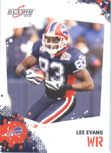 Lee Evans - Buffalo Bills - 2010 Score Football Card - NFL Trading Card in Screwdown Case