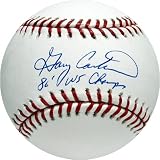 Gary Carter MLB Baseball w/ 86 WS Champs Insc.