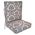 Deep Seating Cushion Blue/Brown - 48x22 .5"