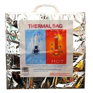 Reusable Hot and Cold Food Storage Bag Thermal Bag Set of 5 for Picinics, Boating or Beach Outings19.25 x 19.25 Inches