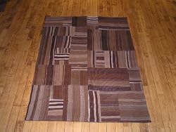 Handmade Turkish Kilim Rug 4'1"x6'