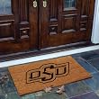 Oklahoma St - Flocked Door Mat Oklahoma St - Flocked Door Mat