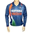 Nike Official India Odi Cricket Shirt 2010, Long Sleeves, Dri Fit By Nike