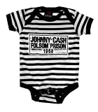 Johnny Cash Folsom Prison 1968 Baby Creeper Romper