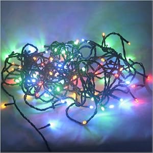  LEDwholesalers Mult Color Changing RBG 100 LED Christmas Light string 2021 