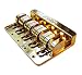 Full Contact Hardware 5 String Bass Bridge, Gold