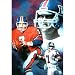 Denver Broncos (John Elway) Sports Poster Print - 11x17