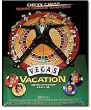 Chevy Chase Autographed Vegas Vacation Movie Poster