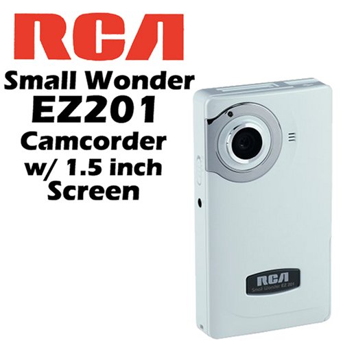 Cheap RCA EZ201 Small Wonder 60 Minute Point-and-Shoot Camcorder + Accessory Kit