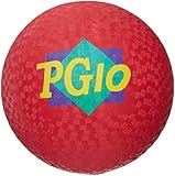 School Smart Playground Ball - 10 inch - Red