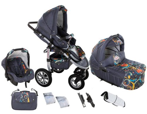 3 in 1 Travel System Stroller Saturn C7 photo