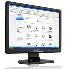 Philips 17S1SB/00 43,1 cm (17 Zoll) LCD Monitor VGA / DVI-D (Kontrastverh�ltnis 25000:1, Reaktionszeit 5ms) schwarz
