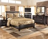 Ashley Kira Panel Bedroom Set in Black