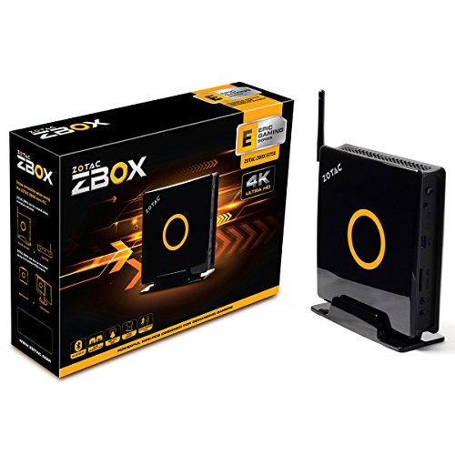 ZOTAC ZBOX E Series EI750 Workstation Mini PC with Intel Core i7-4770R quad-core Processor, Intel Iris Pro 5200 Graphics, Wi-Fi, Bluetooth, No Hard Drive, No Memory, No OS Barebone System (ZBOX-EI750-U)