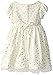 Youngland Little Girls' Metallic Dot Occasion Dress