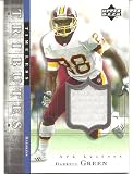 Darrell Green 2001 Upper Deck Legends Timeless Tributes Jersey Card #TTDG Washington Redskins