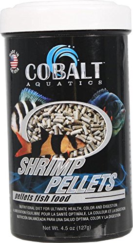 Cobalt Aquatics Shrimp Pellets for Pets, 4.5 oz