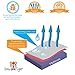 Quilted BAMBOO Waterproof Crib Mattress Protector by Bow-Tiger - Prevent Moisture & Dust Mites from Endangering Your Baby in Bed! Completely Silent & Extra Cozy Pad, Keep Your Baby Dry and Safe!