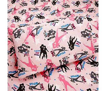 Camp Rock Jonas Brothers - 4pc Bed Sheet Set - Full Size Bedding