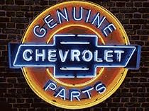 Chevrolet Parts Neon Sign
