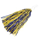 Navy Blue & Gold Team Shine Pompom
