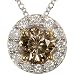 JPM Collection 1 ctw Chocolate Diamond Pendant