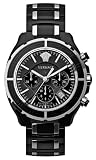 Watch&Jewellery Online Shop Ranking 1. Versace Unisex DV ONE Chronograph Watch 16CCS9D009 SC09 with Black Ceramic Bracelet