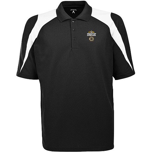 Antigua Boston Bruins 2011 Stanley Cup Champions Innovate Polo Shirt Extra Large