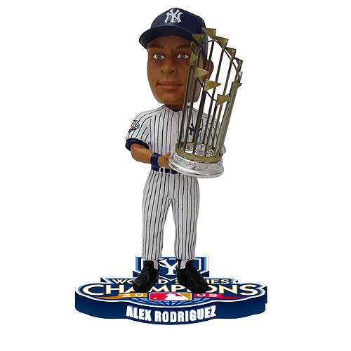 MLB New York Yankees Alex Rodriguez #13 2009 World Series Champions Bobble Head