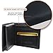 RFID Blocking Genuine Leather Wallet, Protect Credit Cards, License & Passport