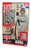 GI Joe Year 2002 LIFE Historical Edition 12 Inch Tall Soldier Action Figure Set - The Battle of Okinawa with Soldier Figure, Miniature LIFE Magazine, Grenades with Removable Pins, M1 Garand Rifle, Harness/Holster, Boots, Grenade Bag, Miniature LIFE Magazine Cover, Dog Tags with Chains, Entrenching Tool, .38 Revolver, Canteen, Jacket, Helmet, Pants, Belt/Clips, Ammo Bag and M1 Bullets