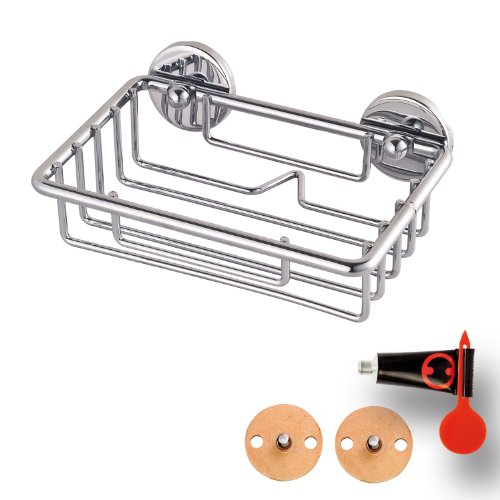 Nie wieder bohren BT126P Baath plus Seifenkorb , verchromt inklusive nie wieder bohren. - Befestigungstechnik