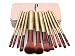 Foolzy Brown Set of 12 Professional Makeup Brushes Kit (BR-3) RS.549.00
