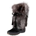 Pajar Women's Foxtrot Tassle Tie Fox Hair Boot