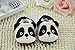 DZT1968® Baby Girl Cotton Panda Soft Sole Anti Slip Prewalker Shoes Socks (M(5~8 Months))