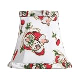 Livex S305 Chandelier Shade Santa Clause Silk Bell Clip Shade