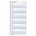 Rediform Detail Voice Mail Log, White, 10.625 x 5.625 Inches, 600 Messages (51113)