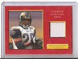 2006 Topps Turkey Red Relics Red MF Marshall Faulk St. Louis Rams (Piece of Authentic Jersey - Serial #'d to 399 - Football Cards)