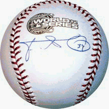 Freddy Garcia Autographed 2005 World Series Baseball