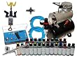 CAKE DECORATING AIRBRUSH KIT, 24 Food Colors-Compressor