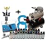 CAKE DECORATING AIRBRUSH KIT, 24 Food Colors-Compressor