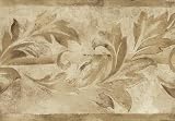 Almond Leaf Scroll Wallpaper Border