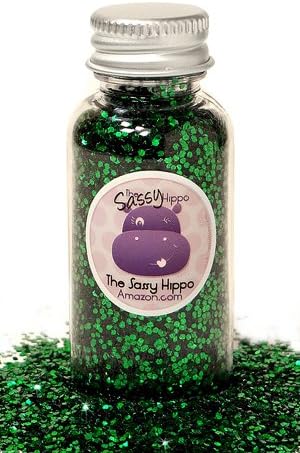 Emerald Green, Sassy Hippo Craft Glitter - Fine (EG)