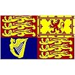 UK Royal Standard 3ft x 5ft Polyester Flag