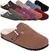 Bearpaw Women's Suede & Shearling Clog - Style 359 Jasmine