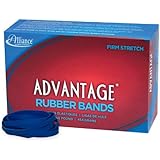 Alliance Advantage Blue Rubber Band Size #62 (2 1/2 x 1/4 Inches) - 1 Pound Box (Approximately 450 Bands per Pound) (54625)