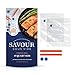Savour Sous Vide Cooking Bags (19 Count Quart Size), Reusable, Fast and Simple, Leak Proof, No Vacuum Sealer Required, No BPA/BPS